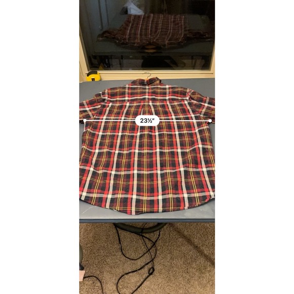 Woolrich Plaid Long Sleeve Shirt - Mens Large - Picture 5 of 7